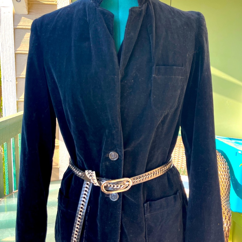 Vintage brooks additions black blazer